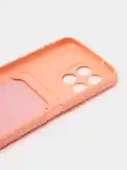 Пастельно-коралловый силиконовый чехол для Huawei Honor X6/ X8 5G, Хонор X6/ X8 5 Джи, защита камеры