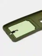 Тёмно-зелёный силиконовый чехол для Huawei Honor X6/ X8 5G, Хонор X6/ X8 5 Джи, защита камеры