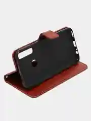 Багровый чехол-книжка с магнитной застежкой для Honor 9X / 9X Premium / Huawei P Smart Z / Y9 Prime