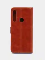Багровый чехол-книжка с магнитной застежкой для Honor 9X / 9X Premium / Huawei P Smart Z / Y9 Prime