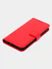 Красный чехол-книжка с магнитной застежкой для Samsung Galaxy A10 (Самсунг Галакси А10)