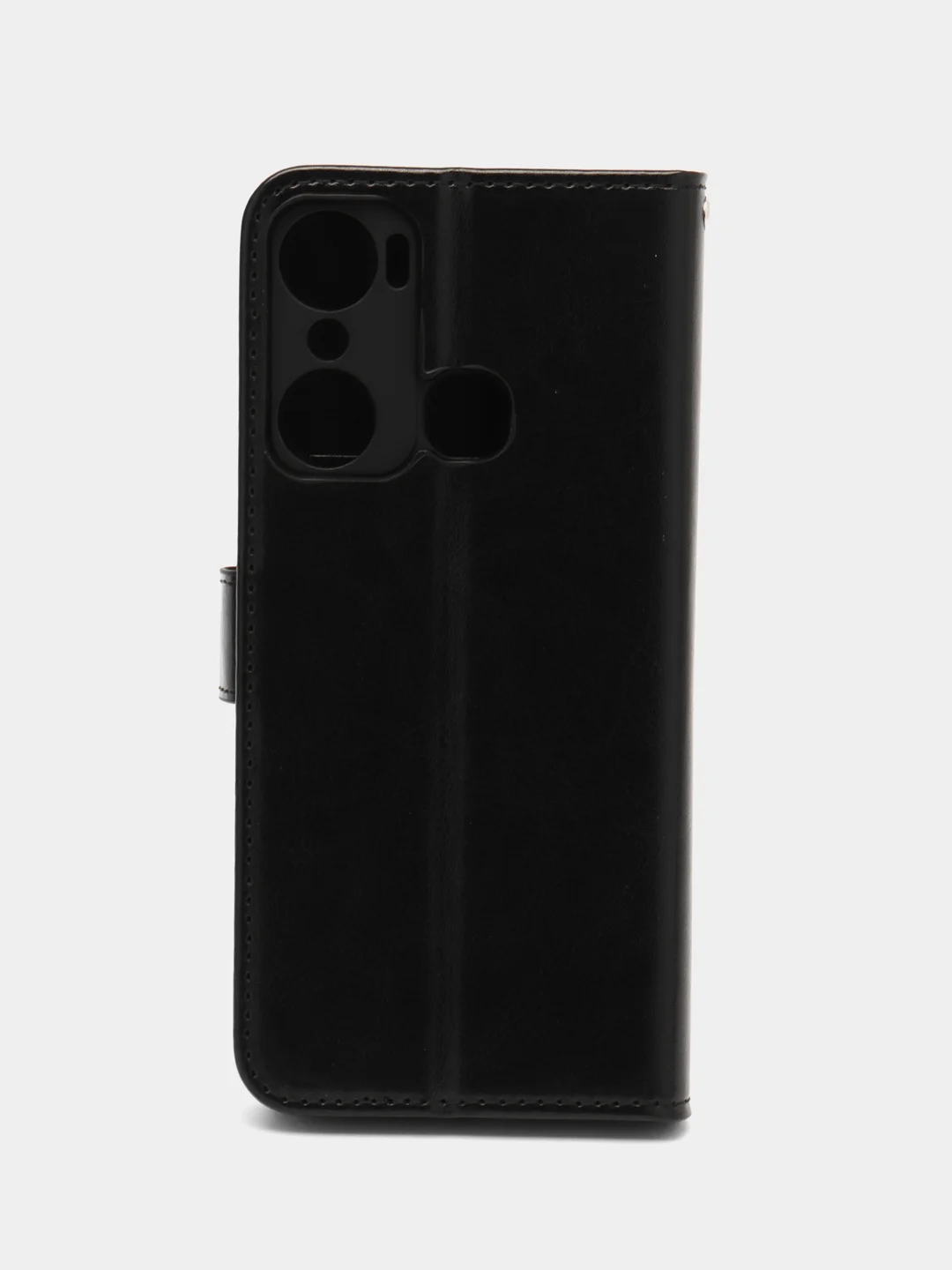 Красный чехол-книжка с магнитной застежкой для Infinix HOT 12 Pro, Инфиникс Хот 12 про