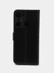 Красный чехол-книжка с магнитной застежкой для Infinix HOT 12 Pro, Инфиникс Хот 12 про