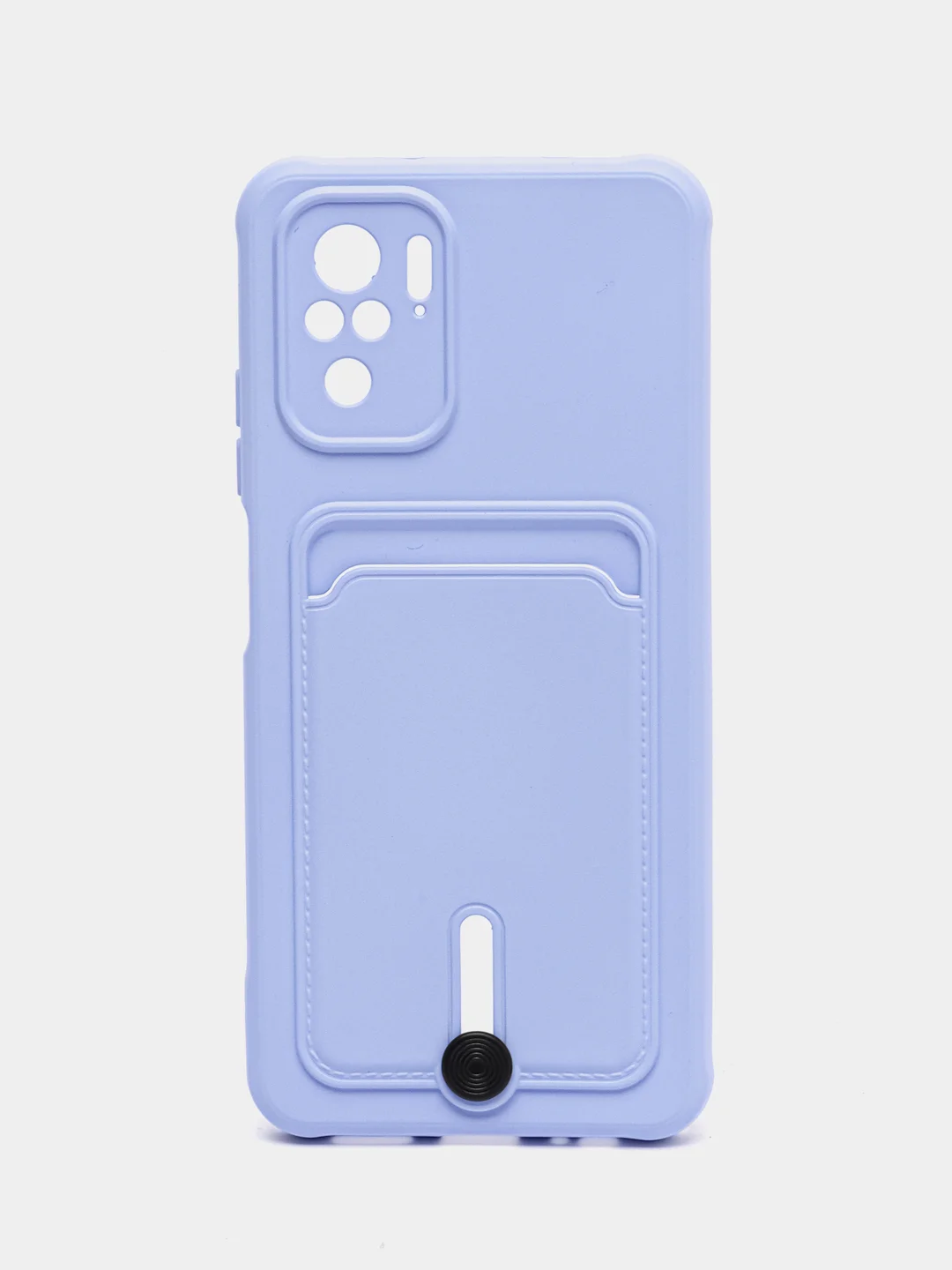 Аметистовый силиконовый чехол для Xiaomi Redmi Note 10 4G/Note 10s (Сяоми Редми Нот 10 4G/Нот 10s)