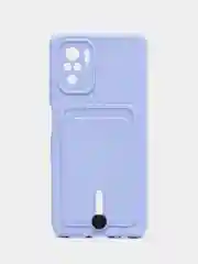 Аметистовый силиконовый чехол для Xiaomi Redmi Note 10 4G/Note 10s (Сяоми Редми Нот 10 4G/Нот 10s)