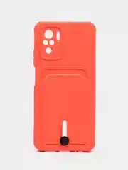 Коралловый силиконовый чехол для Xiaomi Redmi Note 10 4G/Note 10s (Сяоми Редми Нот 10 4G/Нот 10s)