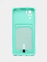 Мятный силиконовый чехол для Xiaomi Redmi Note 10 4G/Note 10s (Сяоми Редми Нот 10 4G/Нот 10s)