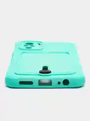 Мятный силиконовый чехол для Xiaomi Redmi Note 10 4G/Note 10s (Сяоми Редми Нот 10 4G/Нот 10s)