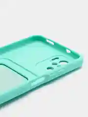 Мятный силиконовый чехол для Xiaomi Redmi Note 10 4G/Note 10s (Сяоми Редми Нот 10 4G/Нот 10s)