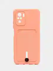 Пастельно-коралловый силиконовый чехол для Xiaomi Redmi Note 10 4G/Note 10s (Сяоми Редми Нот 10 4G/Нот 10s)
