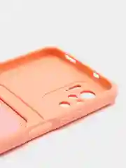 Пастельно-коралловый силиконовый чехол для Xiaomi Redmi Note 10 4G/Note 10s (Сяоми Редми Нот 10 4G/Нот 10s)