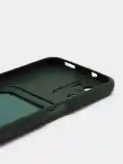 Тёмно-зелёный силиконовый чехол для Xiaomi Redmi Note 10 4G/Note 10s (Сяоми Редми Нот 10 4G/Нот 10s)