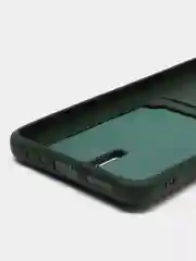 Тёмно-зелёный силиконовый чехол для Xiaomi Redmi Note 10 4G/Note 10s (Сяоми Редми Нот 10 4G/Нот 10s)