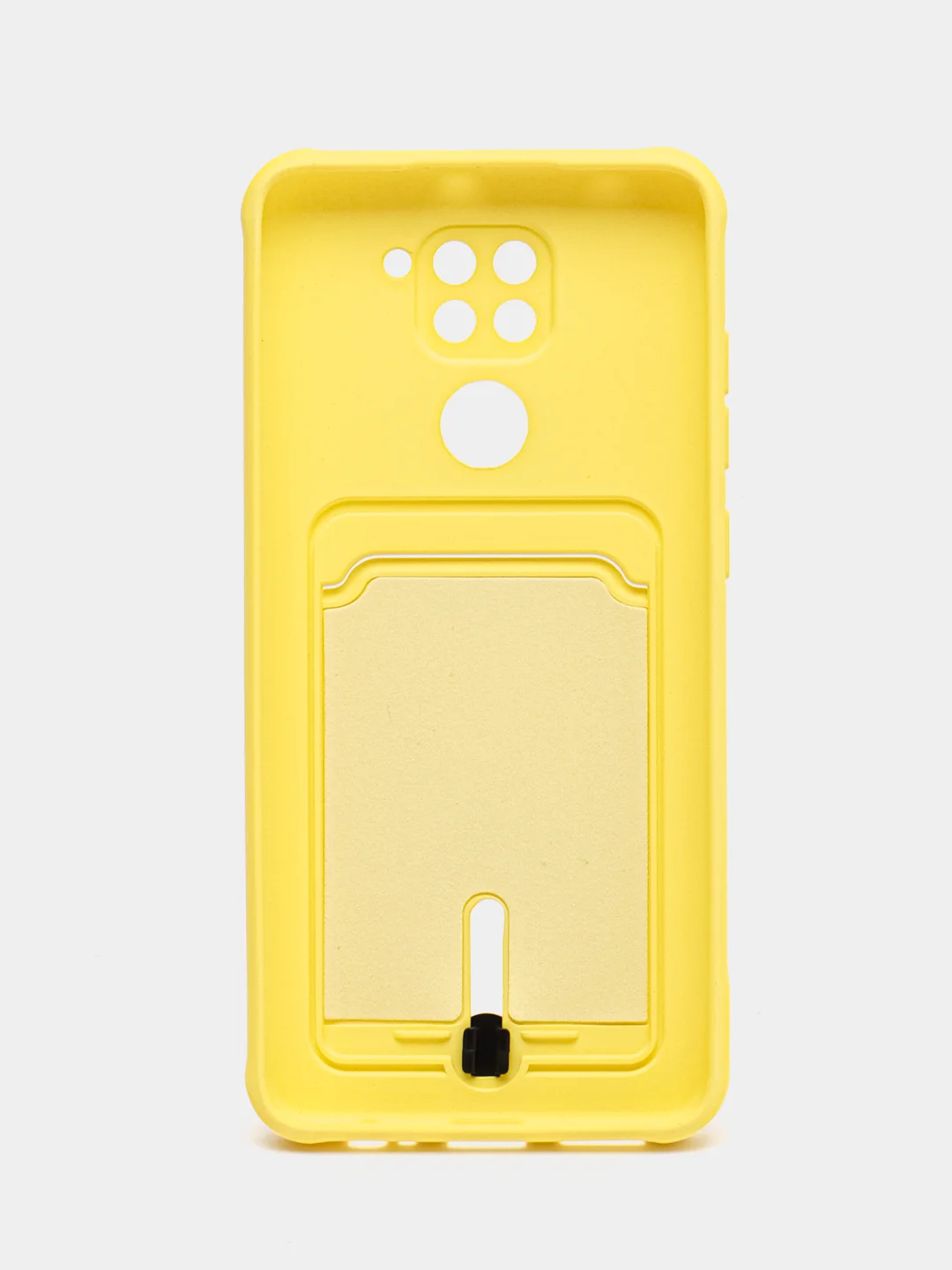Желтый силиконовый чехол для Xiaomi Redmi Note 9/10X 4G (Сяоми Редми нот 9/10Х 4G)