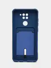 Синий силиконовый чехол для Xiaomi Redmi Note 9/10X 4G (Сяоми Редми нот 9/10Х 4G)
