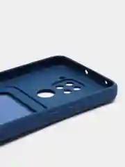 Синий силиконовый чехол для Xiaomi Redmi Note 9/10X 4G (Сяоми Редми нот 9/10Х 4G)