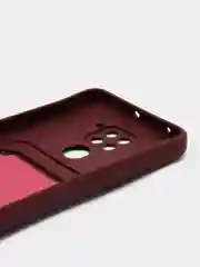 Тёмно-бордовый силиконовый чехол для Xiaomi Redmi Note 9/10X 4G (Сяоми Редми нот 9/10Х 4G)