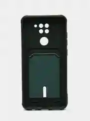 Тёмно-зелёный силиконовый чехол для Xiaomi Redmi Note 9/10X 4G (Сяоми Редми нот 9/10Х 4G)