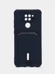 Темно-синий силиконовый чехол для Xiaomi Redmi Note 9/10X 4G (Сяоми Редми нот 9/10Х 4G)