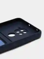 Темно-синий силиконовый чехол для Xiaomi Redmi Note 9/10X 4G (Сяоми Редми нот 9/10Х 4G)