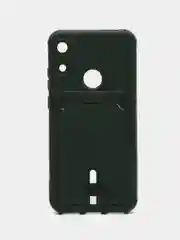Тёмно-зелёный чехол для Huawei Honor 8A/ Y6 2019 (Хонор 8A / Y6 2019), с карманом