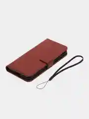 Багровый чехол-книжка с магнитной застежкой для Xiaomi 13 Lite (Сяоми 13 Лайт)