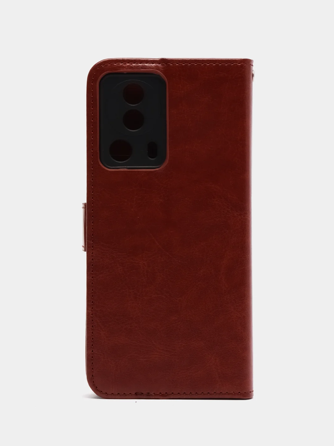 Багровый чехол-книжка с магнитной застежкой для Xiaomi 13 Lite (Сяоми 13 Лайт)