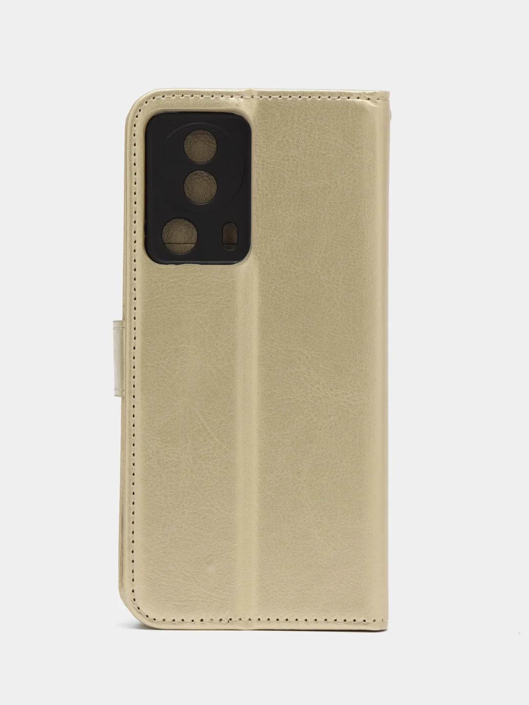 Золотой чехол-книжка с магнитной застежкой для Xiaomi 13 Lite (Сяоми 13 Лайт)