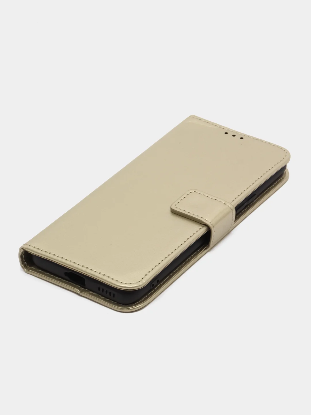 Золотой чехол-книжка с магнитной застежкой для Xiaomi 13 Lite (Сяоми 13 Лайт)