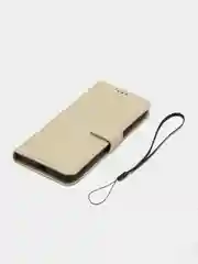 Золотой чехол-книжка с магнитной застежкой для Xiaomi 13 Lite (Сяоми 13 Лайт)