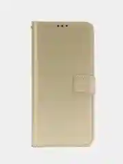 Золотой чехол-книжка с магнитной застежкой для Honor X8 4G (ХОНОР Х8 4 Джи/Х8 4г/Икс 8)