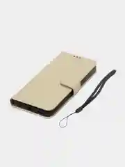 Золотой чехол-книжка с магнитной застежкой для Honor X8 4G (ХОНОР Х8 4 Джи/Х8 4г/Икс 8)