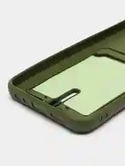 Зелёный хаки чехол силиконовый для Tecno Spark 8C/Go 2022 (Техно Спарк 8C/Go 2022)