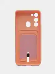 Пудровый чехол силиконовый для Tecno Spark 8C/Go 2022 (Техно Спарк 8C/Go 2022)