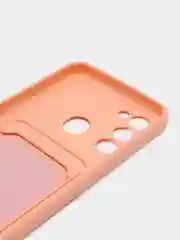 Пудровый чехол силиконовый для Tecno Spark 8C/Go 2022 (Техно Спарк 8C/Go 2022)
