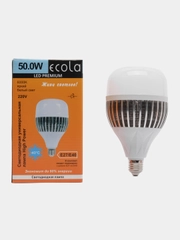 Лампа светодиодная Ecola High Power LED Premium 50W, 220V, E27/E40