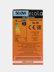 Лампа светодиодная Ecola High Power LED Premium 50W, 220V, E27/E40