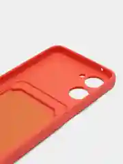 Коралловый силиконовый чехол для Realme 10 4G (Реалми 10 4G), прозрачный