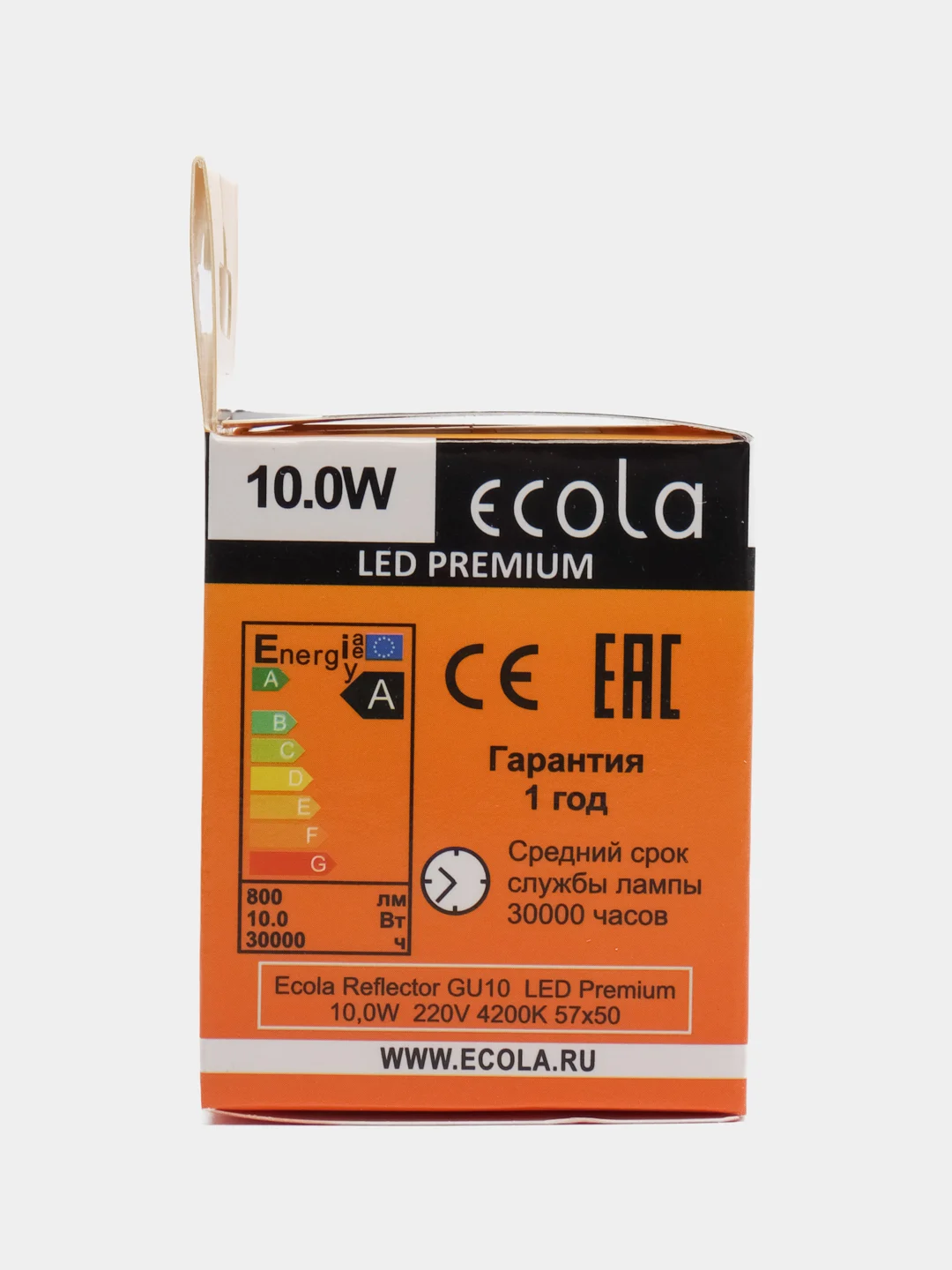 Лампа светодиодная Ecola LED Premium GU10 MR16