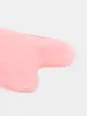 Зеленый скребок гуаша для лица