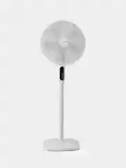 Вентилятор напольный Centek CT-5026 White <65Вт> Пульт ДУ, LED, 44,5см, таймер, тяжелая база