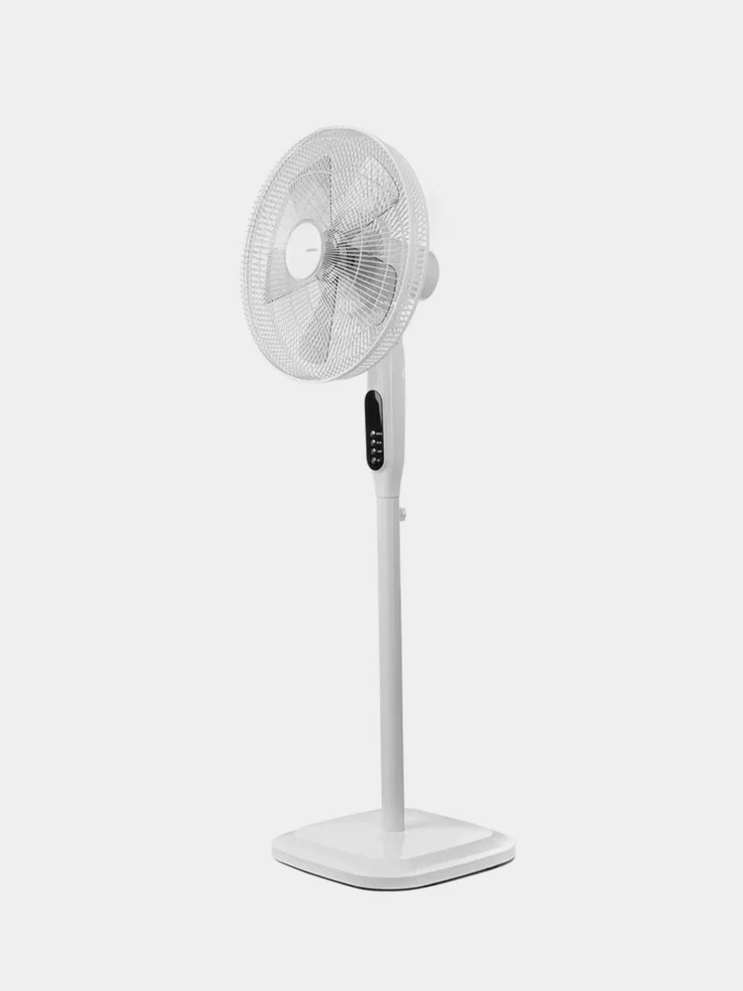 Вентилятор напольный Centek CT-5026 White <65Вт> Пульт ДУ, LED, 44,5см, таймер, тяжелая база