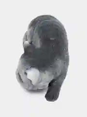 Мыло ручной работы "Кошка лежит серая"