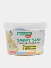 Песок для лепки и моделирования кинетический детский Brauberg 3 формочки, ведерко, 665096