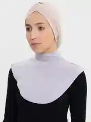 Серебряный воротник съемный, женский, стойка