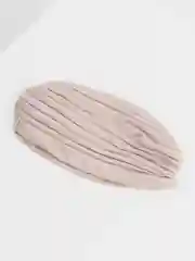 Бежевый шапка-тюрбан шёлковая / Чалма женская / Чалма много цветов