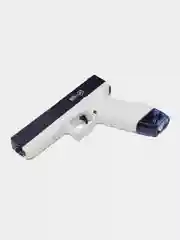 Синий водный пистолет детский GLOCK WATER GUN электрический на аккумуляторе / Детский пистолет