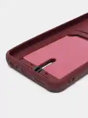 Тёмно-бордовый силиконовый чехол для Infinix Hot 20i (инфиникс хот 20i)