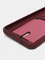 Тёмно-бордовый силиконовый чехол для Xiaomi Redmi 9 (Сяоми редми 9)