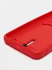 Вишнёвый силиконовый чехол для Infinix Hot 20i (инфиникс хот 20i)